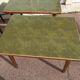 Set of 5 wooden and Formica bistro table
