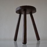 Brutalist modernist tripod stool 1950