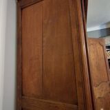 Norman oak stripped wardrobe