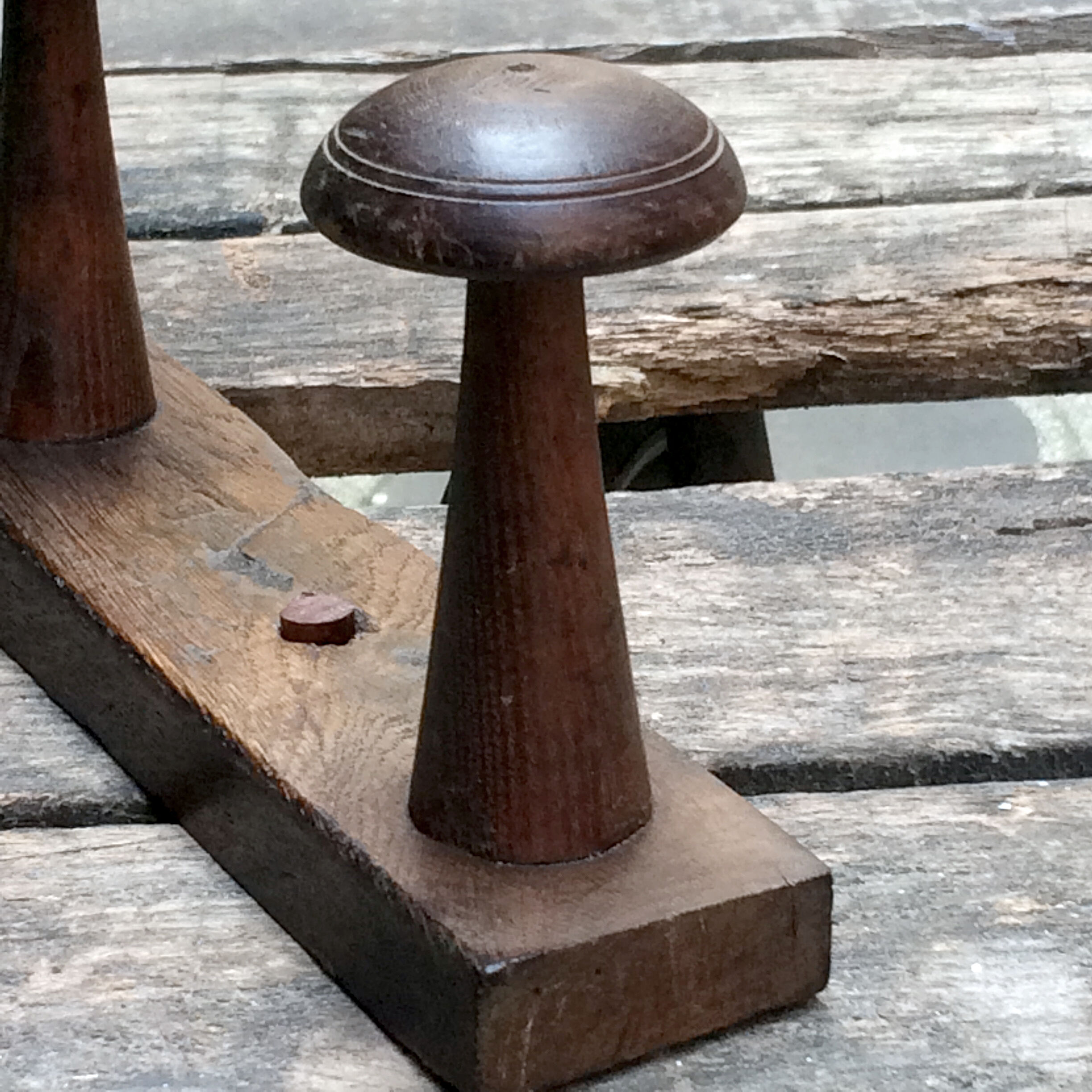 Old wall mantelpiece door in oak