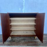 Meuble à chaussure cabinet armoire 1960