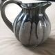 Vase vintage en céramique forme melon