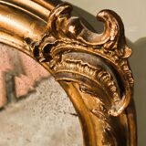 Ancient gilded stucco ice