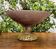 1950s Art Deco style unsigned glass paste bowl