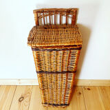 Vintage wicker bread basket
