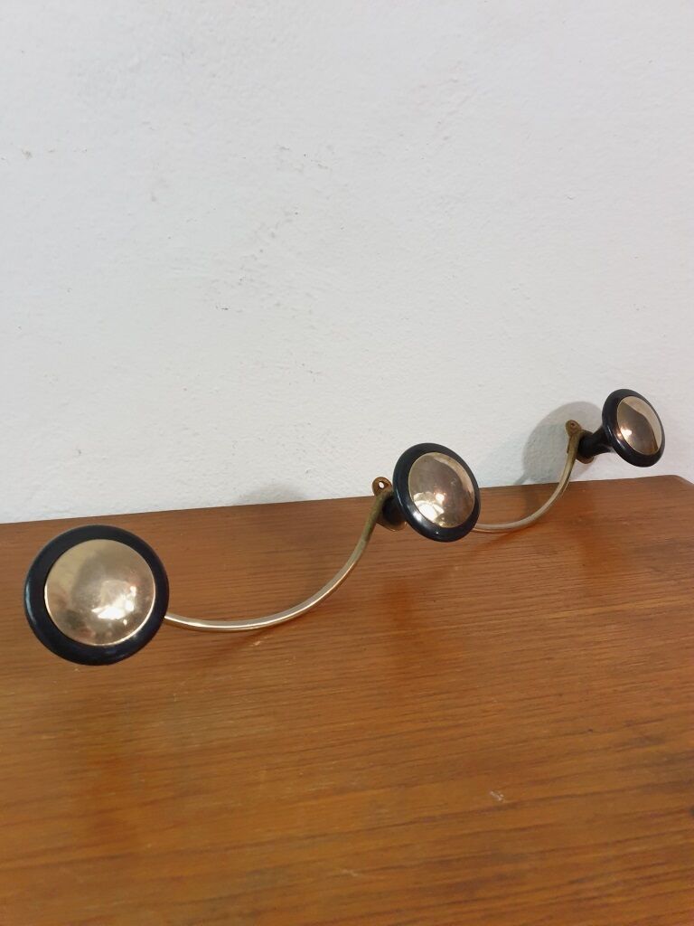 Vintage wall coat holder