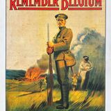 Vintage Remember Belgium poster