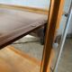 Vintage 1960s folding bar trolley on wheels