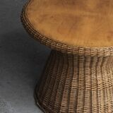 Side table, rattan, 1960s