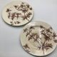 Jules Vieillard Bordeaux dessert plates