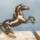 Pair of art deco bookends in bronze and marble