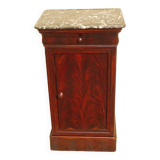 Louis-Philippe bedside in flamed mahogany