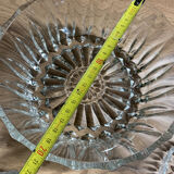 Fruit salad service - salad bowl and 5 glass ramekins