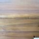 Cabinetmaker's chest of drawers - 4 drawers - golden oak - with oblique profile - compass feet - 1950