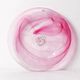 Set of 4 Kosta Boda 'Mine' Glass Dessert Plates / Ulrica Hydman Vallien
