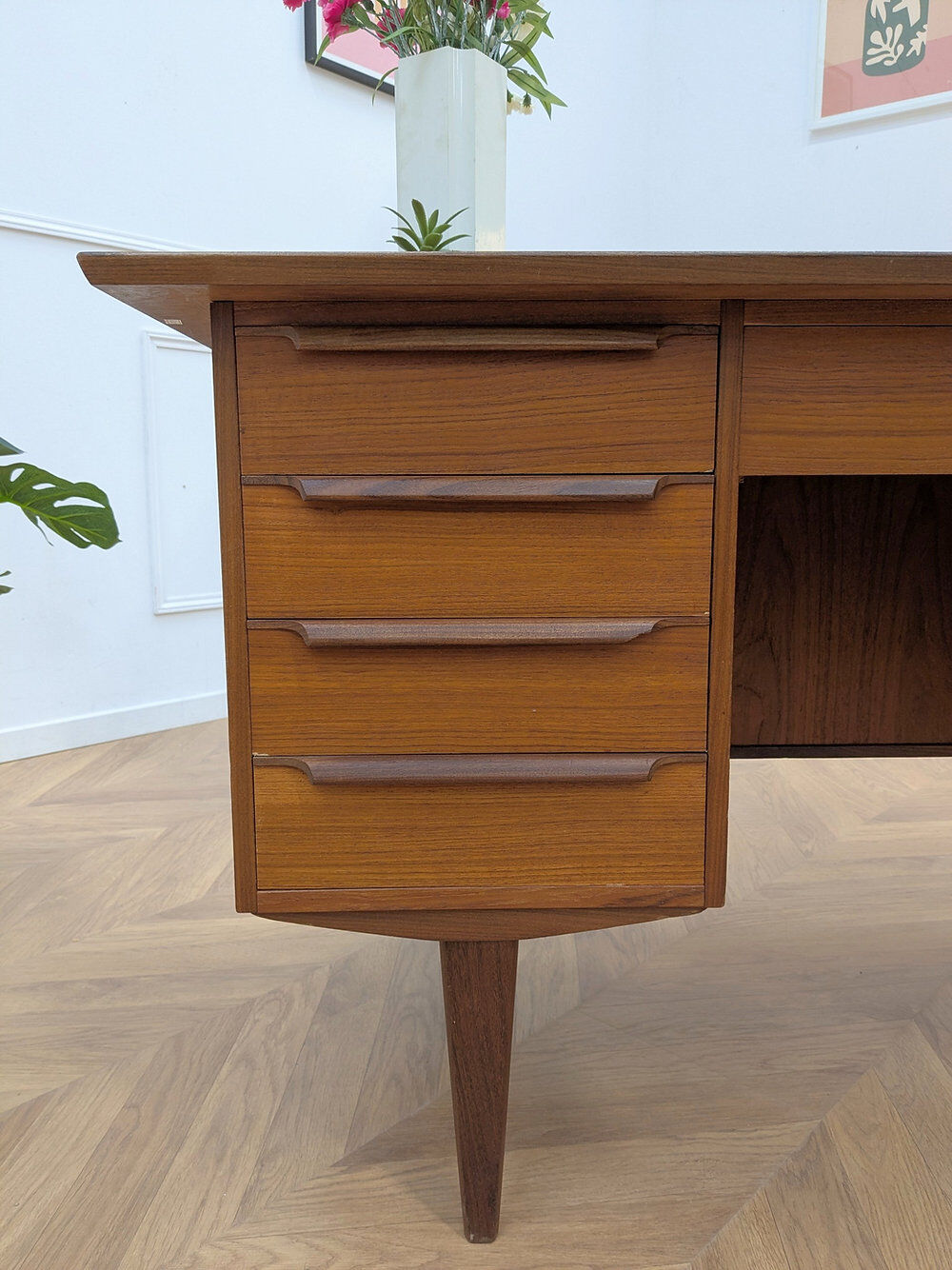 Vintage Scandinavian desk