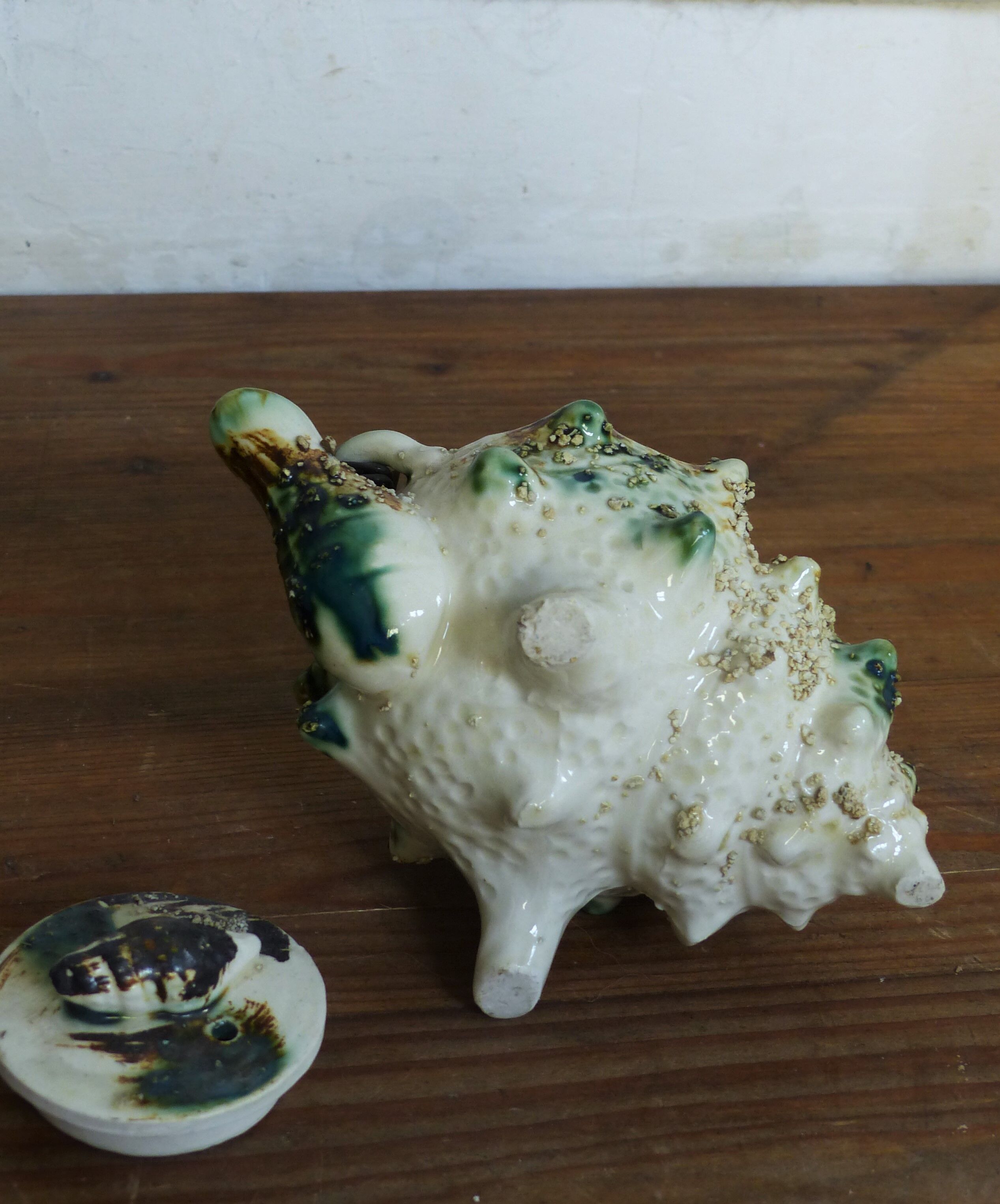 Vintage ceramic teapot