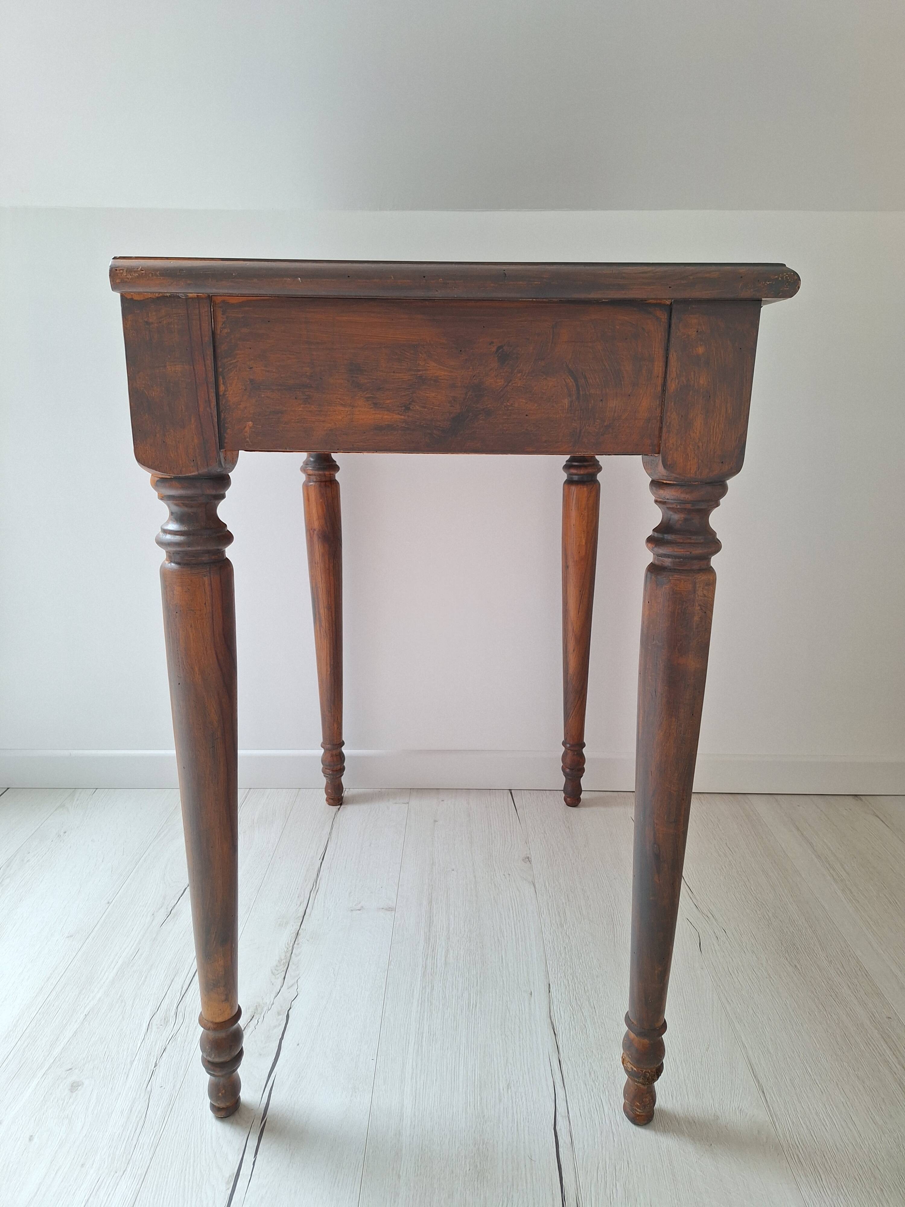 Solid wood desk / side table