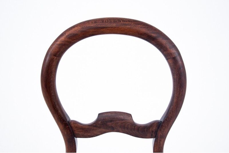 Antique chairs, Northern Europe, circa 1880. After restoration.