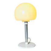 Opal Glass Sphere Table Lamp By Harco Loor For Harco Loor Design, The Netherlands 1980S