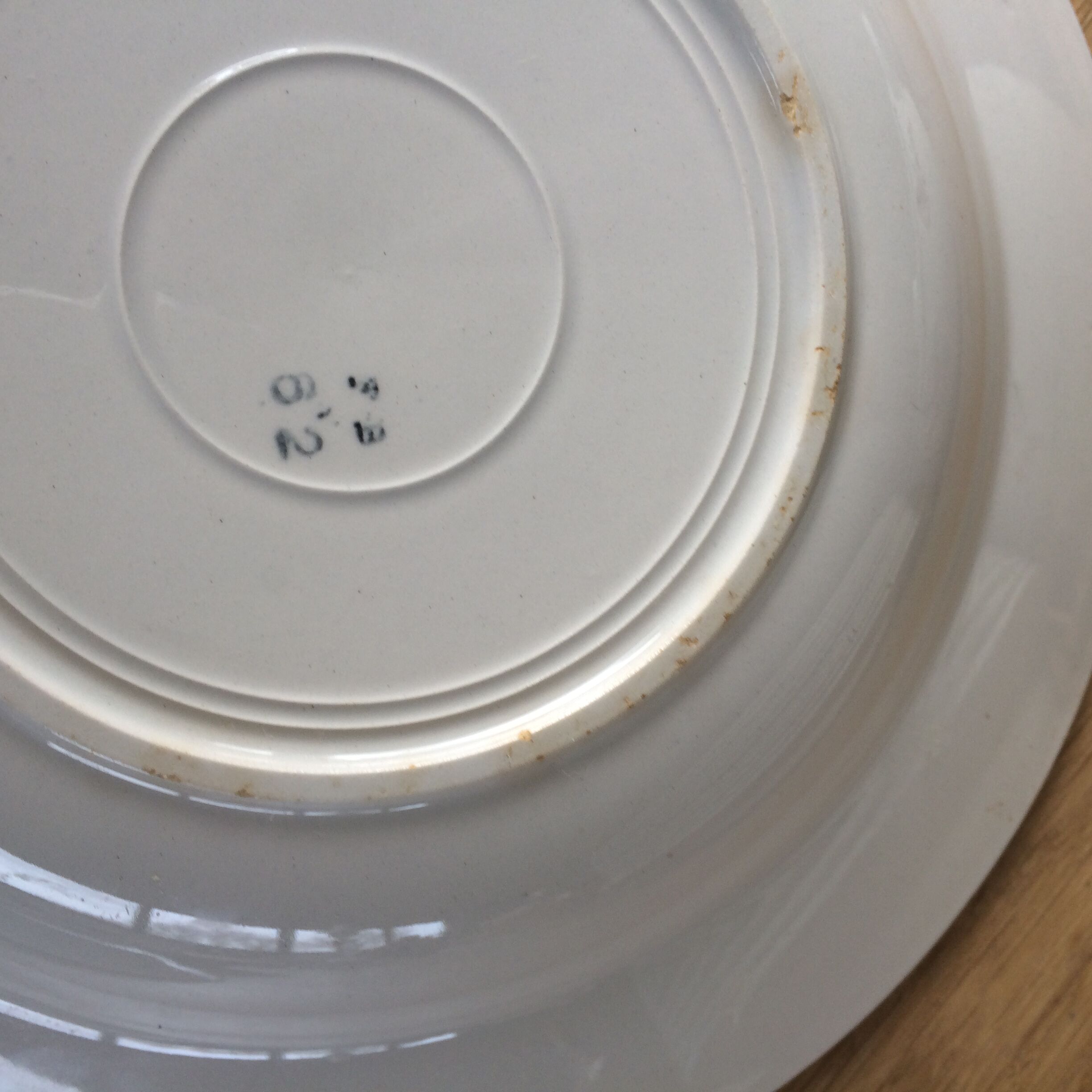 13 hollow plates and Badonviller soup