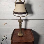 Lampe à poser style empire en bronze doré XIXè