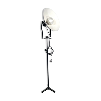 Lampe de photographe de studio en métal, Italie années 1940