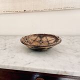 Kabyle dish in painted terracotta