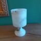 Lampe des années 70'S   en albatre
