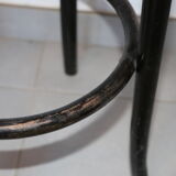 Dark wood stool 705mm
