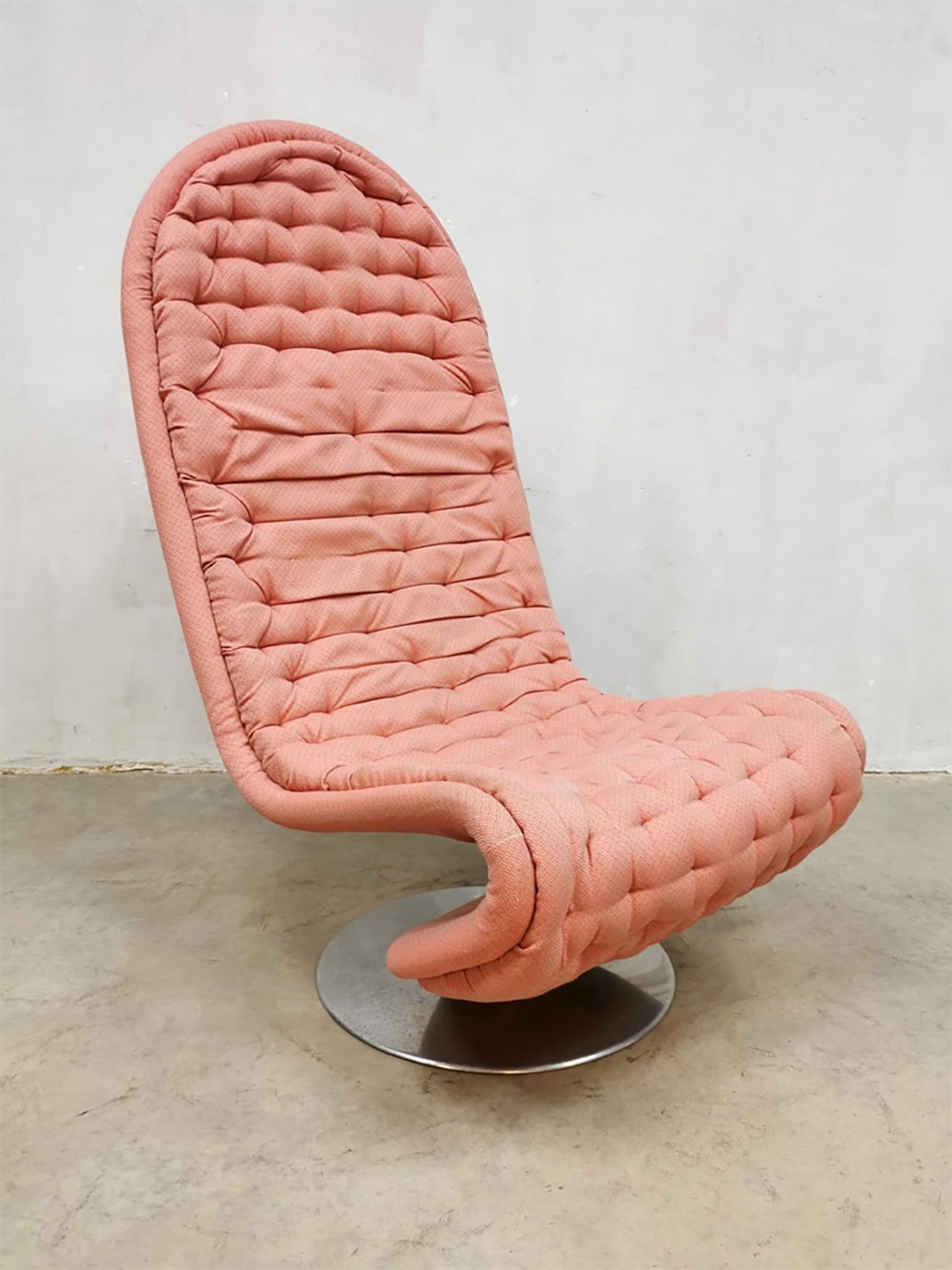 Danish armchair by Verner Panton for Fritz Hansen