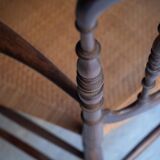 Vintage Chiavarina chair with armrests, 1950s