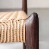 Set of 4 'model 78' dining chairs in rosewood by Niels Otto Moller