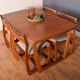 Dining table & 4 chairs 1960