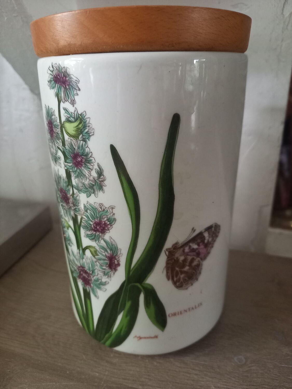 Pot faïence anglaise Portmeirion vintage