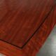 Luxurious curved writing desk/office desk in Art Deco design