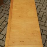 Coiffeuse basse Art Déco en bois d'érable, années 1930