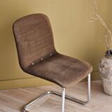 Vintage chair in chrome tubing – 1960s/70s