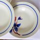 4 vintage deep plates from K&G Luneville model Chantal 220516