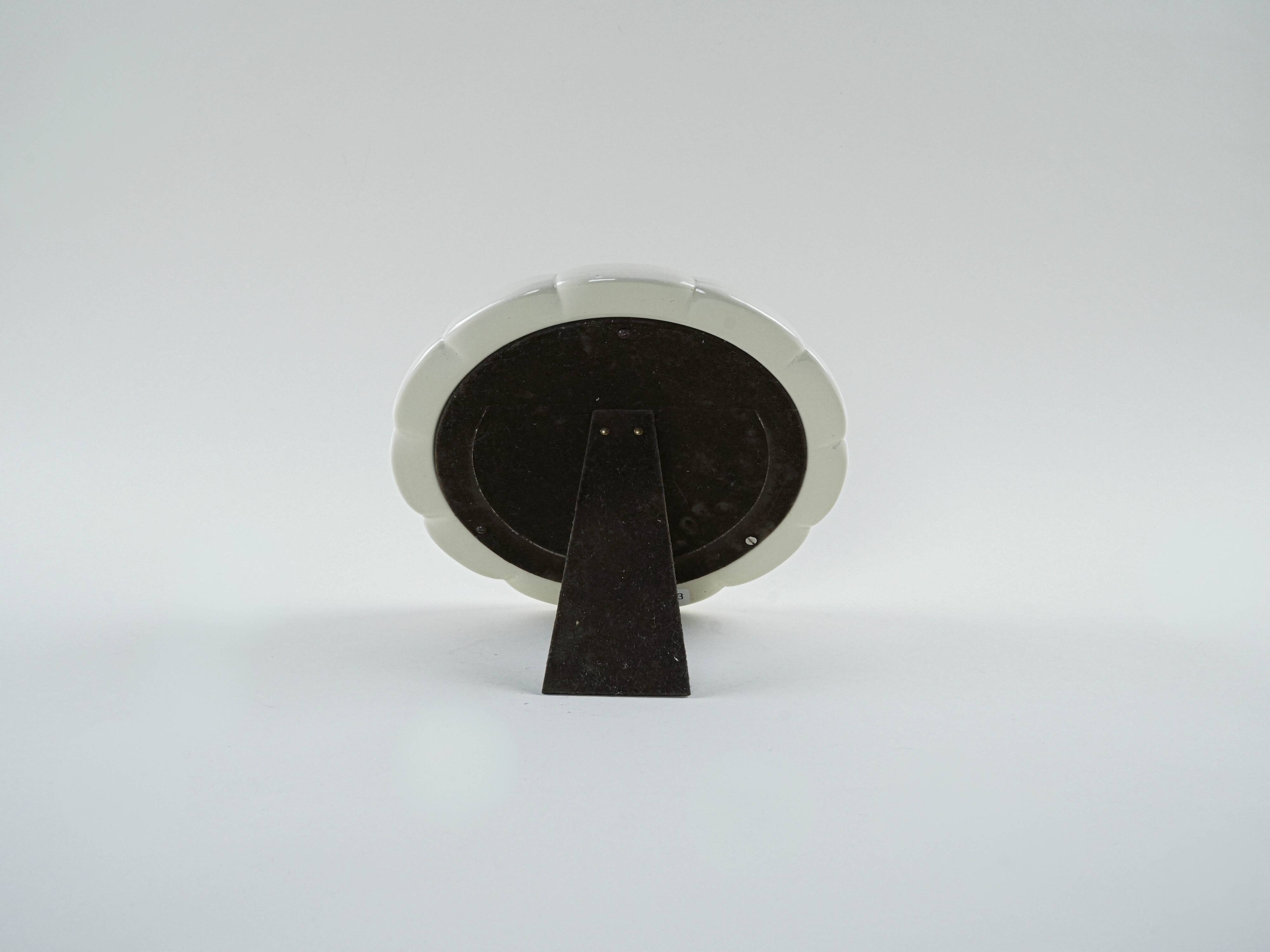 Decorative porcelain frame, Italian design, 1970s, production: Italy