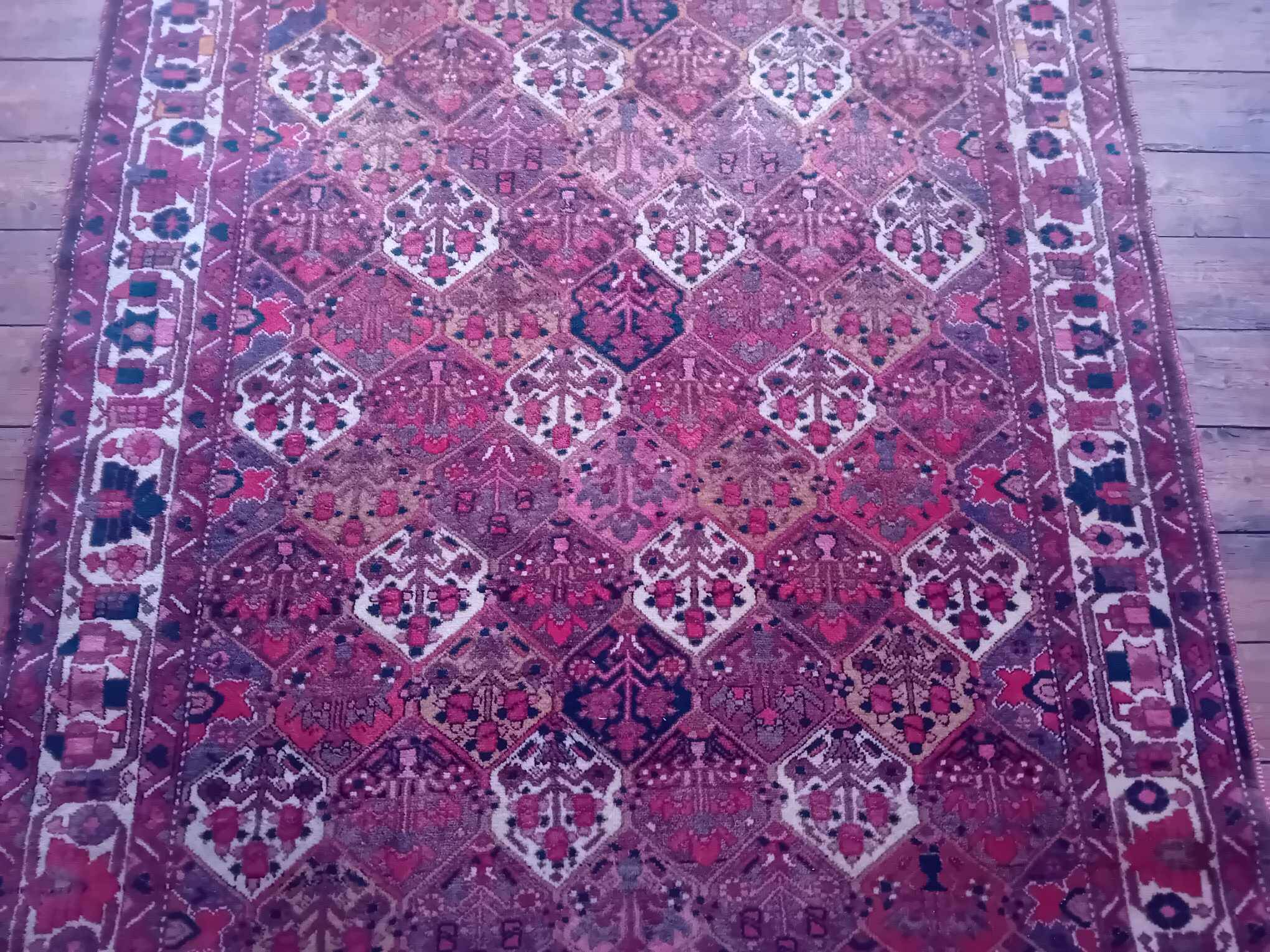 Handmade Persian Bachtiar Rug 295x204cm