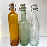 Bouteilles en verre anciennes