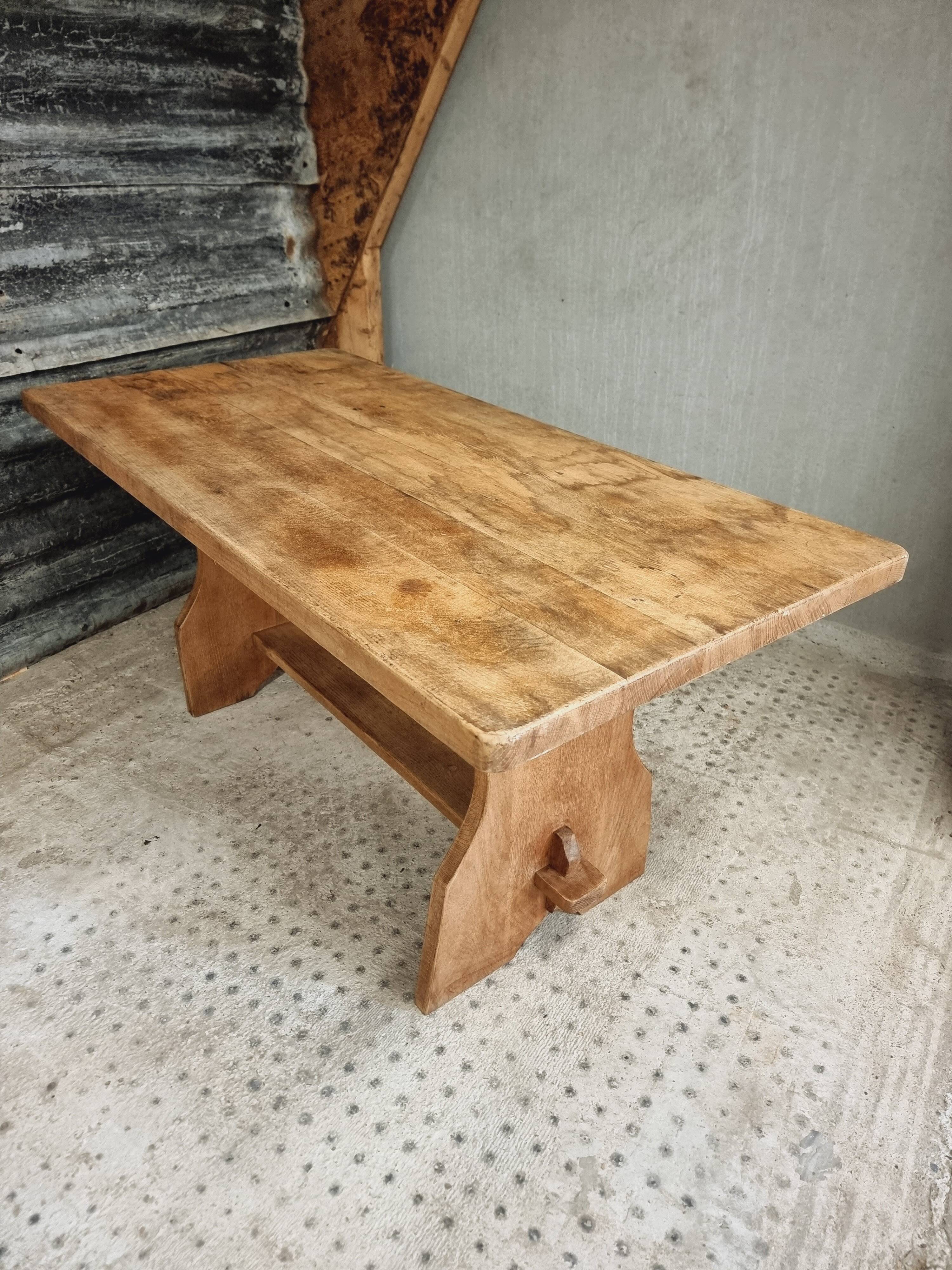 Old oak table dining table monastery table 78 x 160 cm