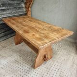 Old oak table dining table monastery table 78 x 160 cm