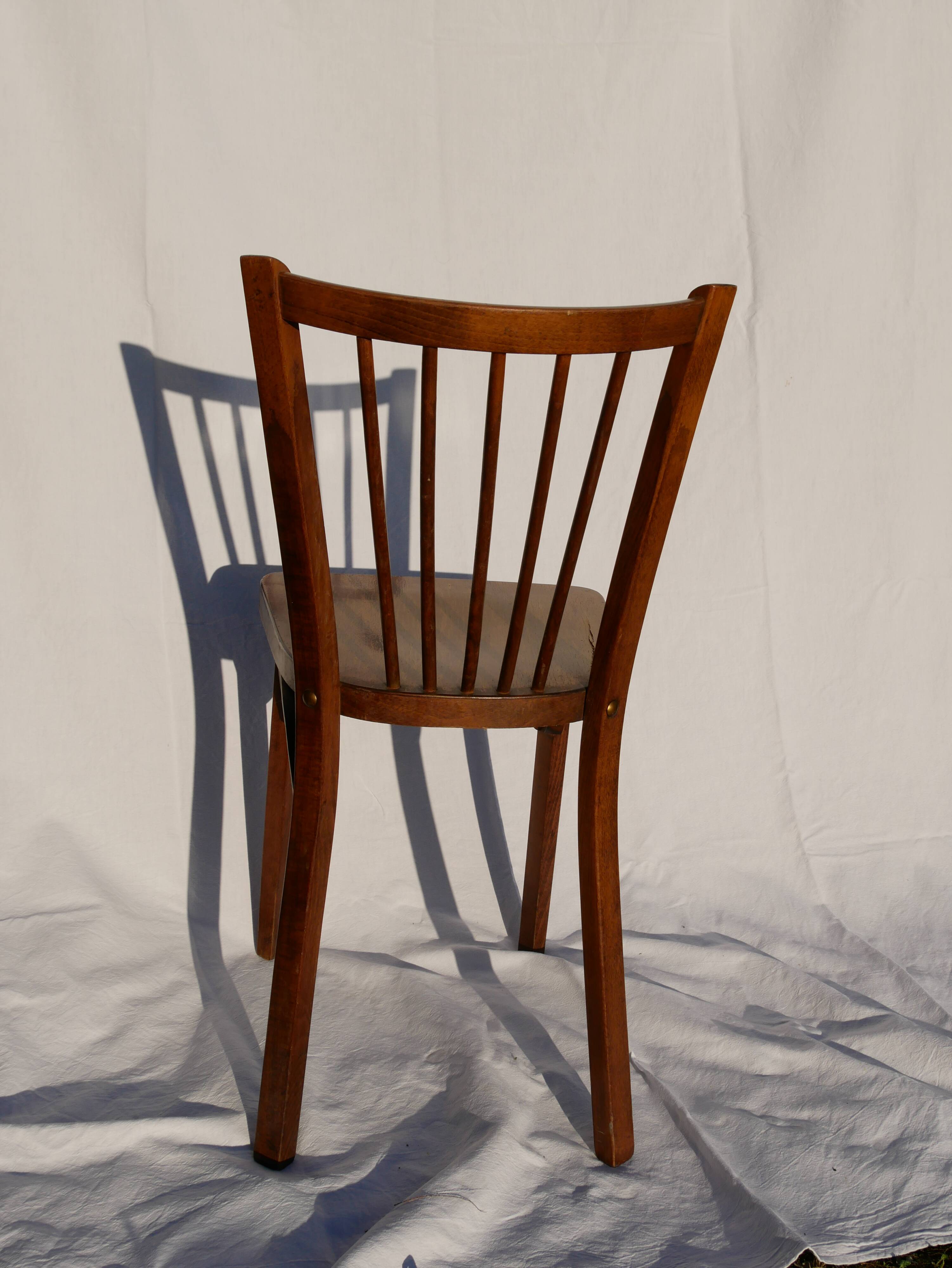 Set of a Baumann chair and its child's chair