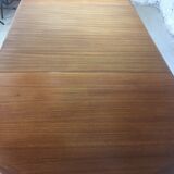 Scandinavian oval table in teak from the 1970s