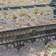 Bench, cast iron daybed, late 19th - early 20th century
