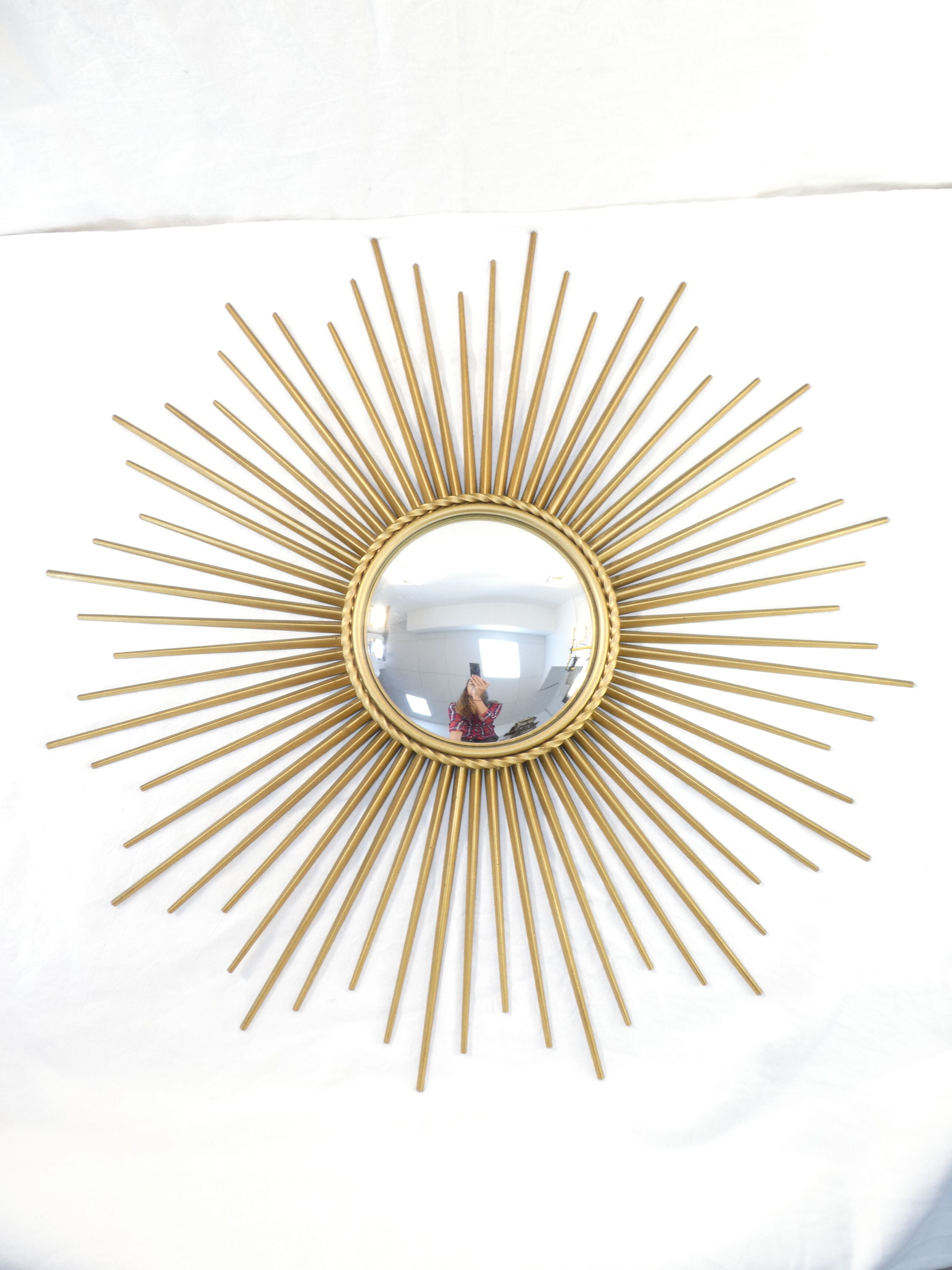 Metal sun mirror Chaty Vallauris