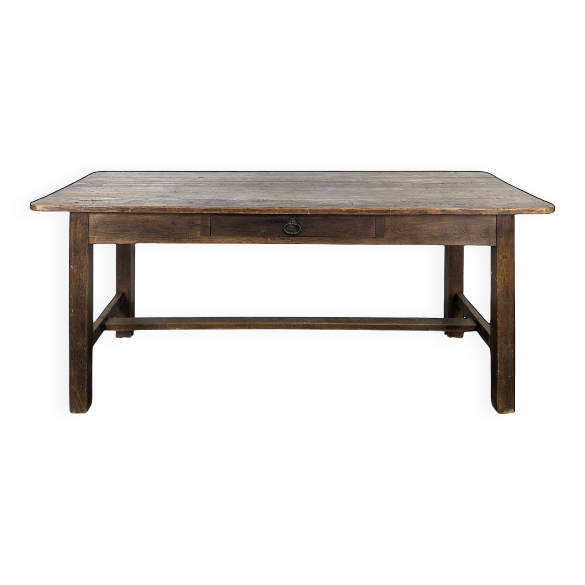 Solid oak farmhouse table