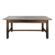 Solid oak farmhouse table